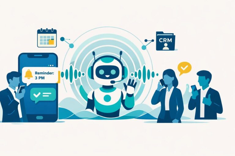 callbot de rappel automatique pour gérer vos notifications et confirmations de rendez-vous efficacement, améliorant la communication avec vos clients.