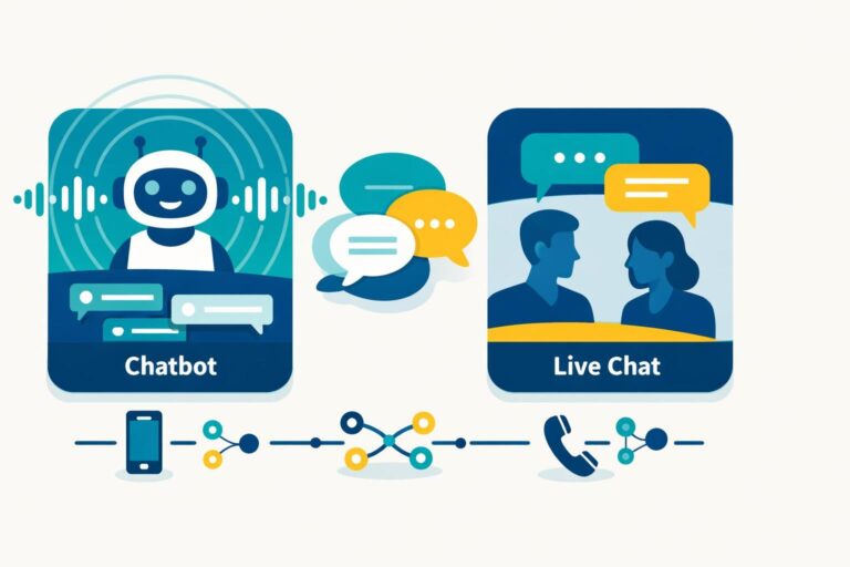 découvrez les avantages et inconvénients du chatbot et du livechat pour choisir la meilleure solution de communication pour votre site web en 2026.