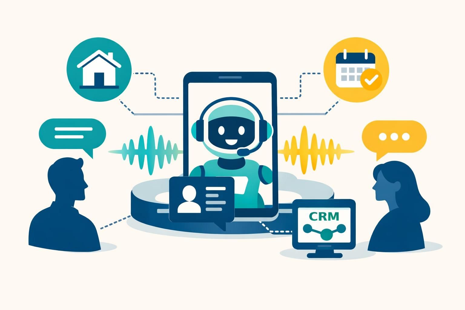 callbot immobilier : optimisez la qualification des leads et simplifiez la gestion des visites pour booster vos ventes immobilières.