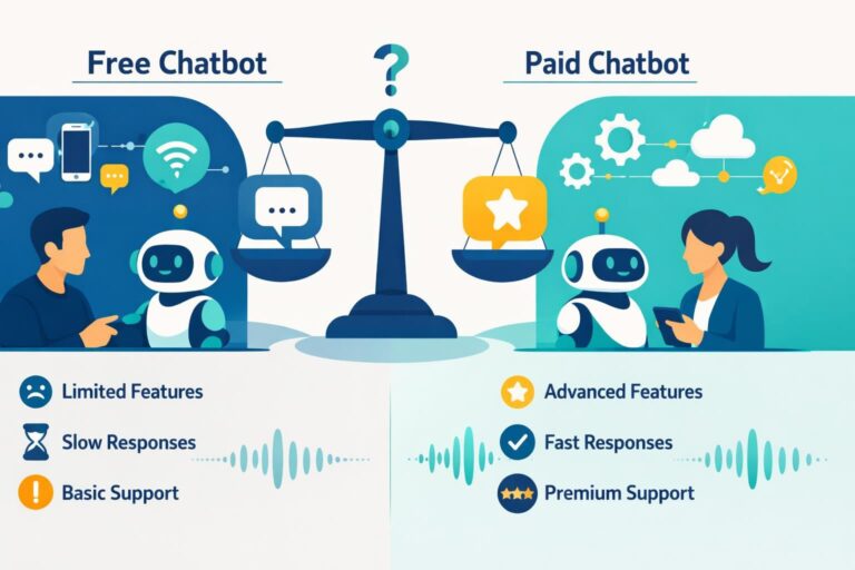 découvrez les avantages et inconvénients des chatbots gratuits et payants en 2026 pour choisir la solution idéale adaptée à vos besoins et votre budget.