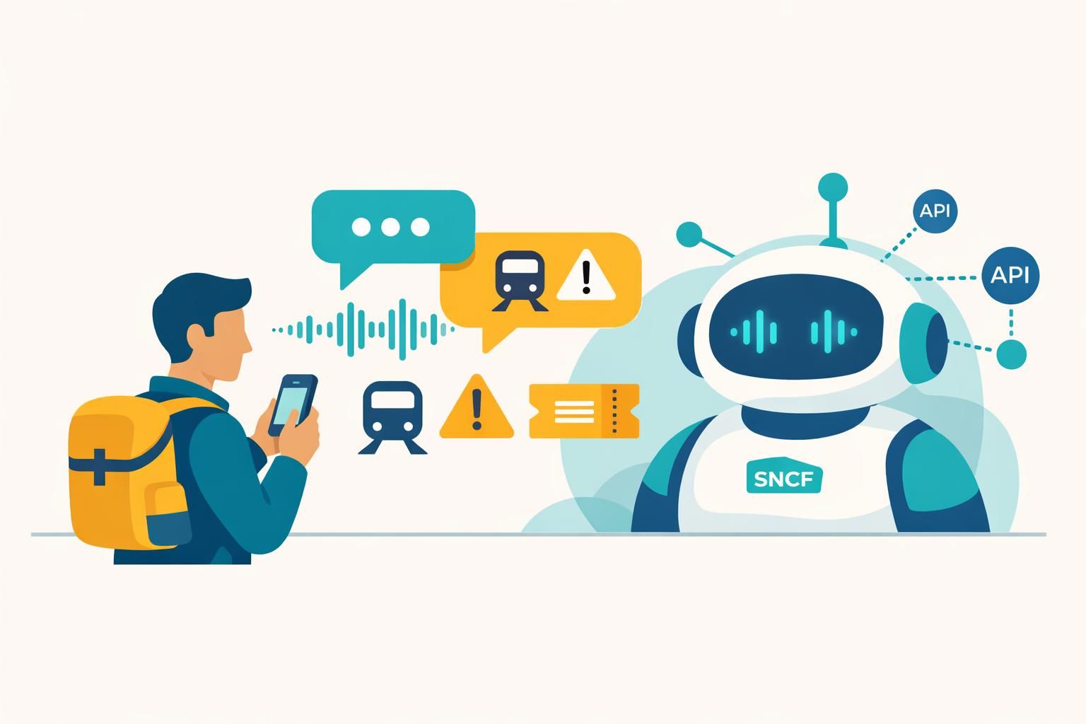 découvrez comment le chatbot sncf utilise l'intelligence artificielle pour révolutionner l'expérience voyageur, offrant assistance rapide et personnalisée à chaque étape de votre trajet.