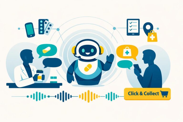 callbot pharmacie : obtenez rapidement des informations fiables sur vos médicaments et profitez du service click & collect pour vos commandes en pharmacie.