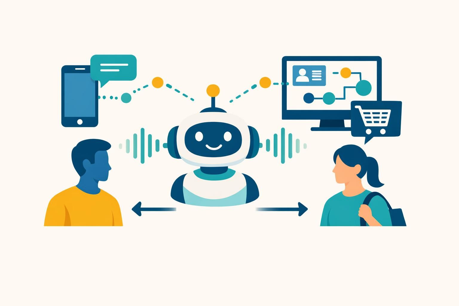 découvrez comment un chatbot, outil de conversion automatisé, révolutionne le marketing en améliorant l'engagement client et en optimisant les ventes.