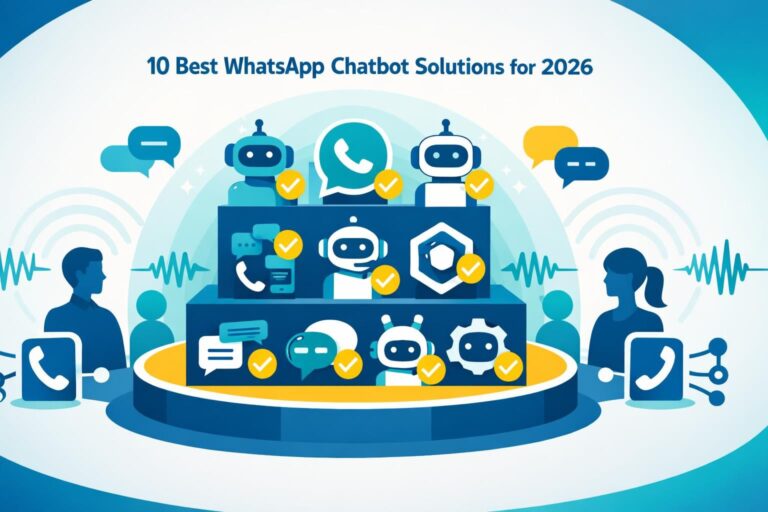 découvrez notre comparatif 2026 des 10 meilleures solutions de chatbot whatsapp pour optimiser votre communication et automatiser vos échanges facilement.