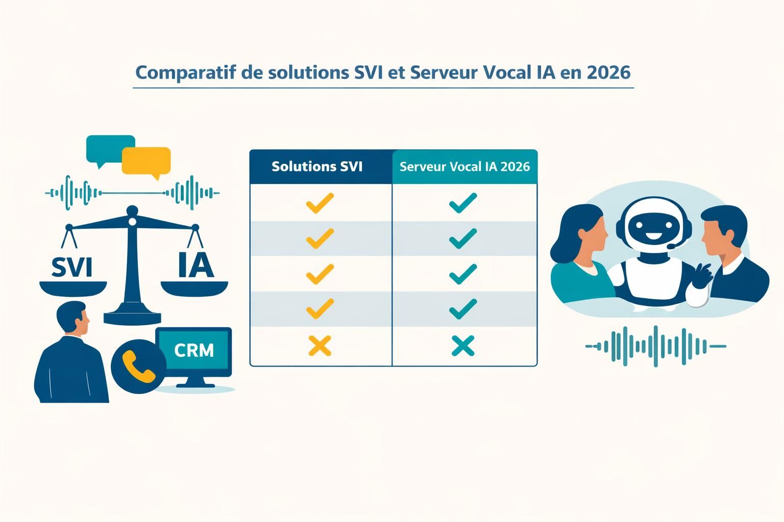 découvrez notre comparatif 2026 des meilleures solutions de serveur vocal interactif (svi) équipées d'intelligence artificielle pour optimiser votre service client et automatiser vos appels.
