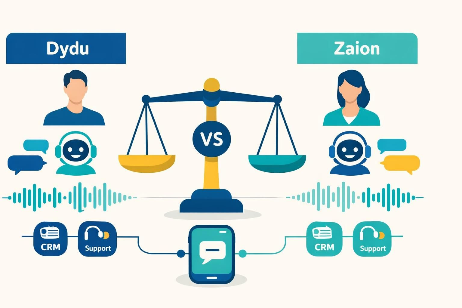 découvrez notre comparatif détaillé entre dydu et zaion, les leaders français du callbot ia, pour choisir la solution la plus adaptée à vos besoins en intelligence artificielle conversationnelle.