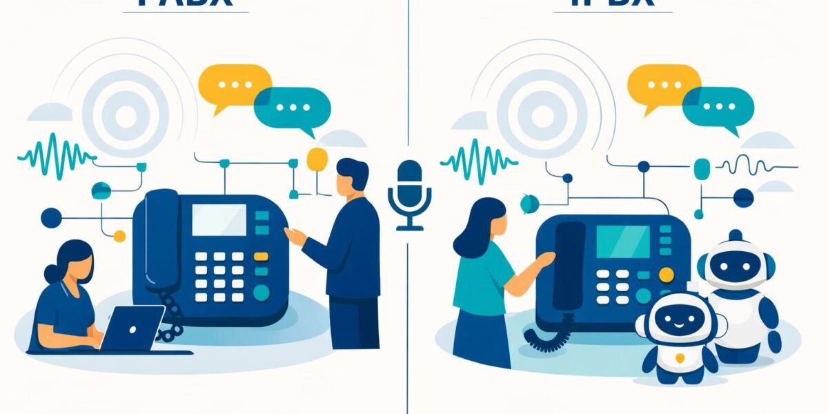 découvrez les différences entre pabx et ipbx et choisissez l'infrastructure idéale pour déployer efficacement un callbot dans votre entreprise.