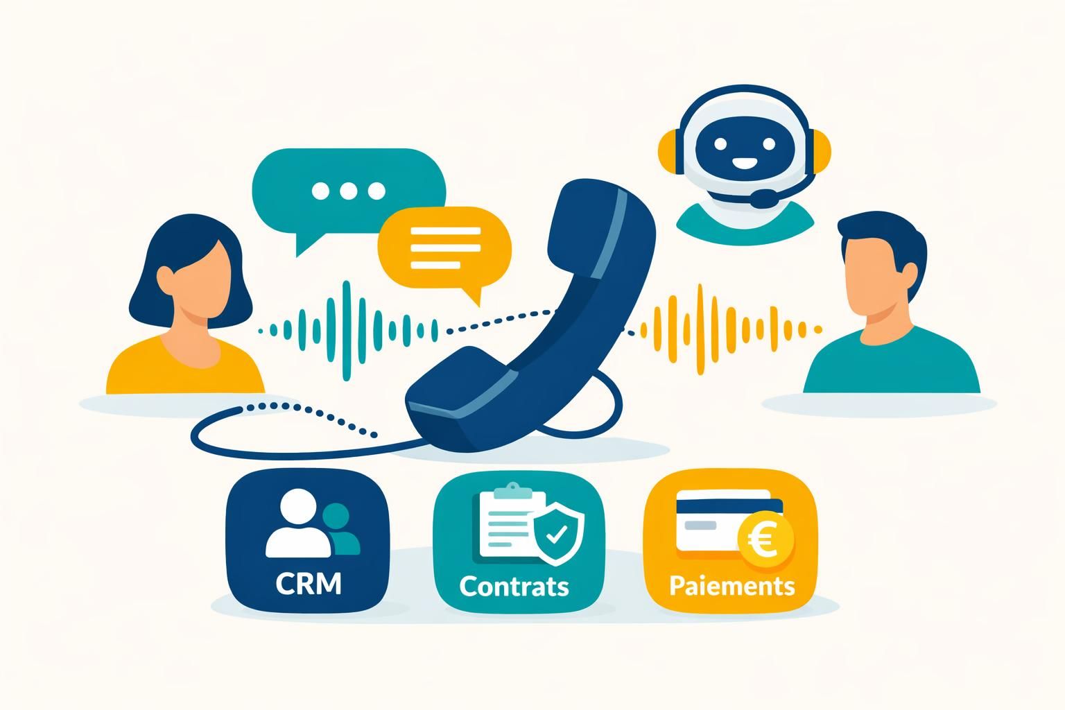 découvrez callbot mutuelle, la solution automatisée pour gérer efficacement les remboursements et adhésions. simplifiez vos processus et améliorez la satisfaction client grâce à l'automatisation intelligente.