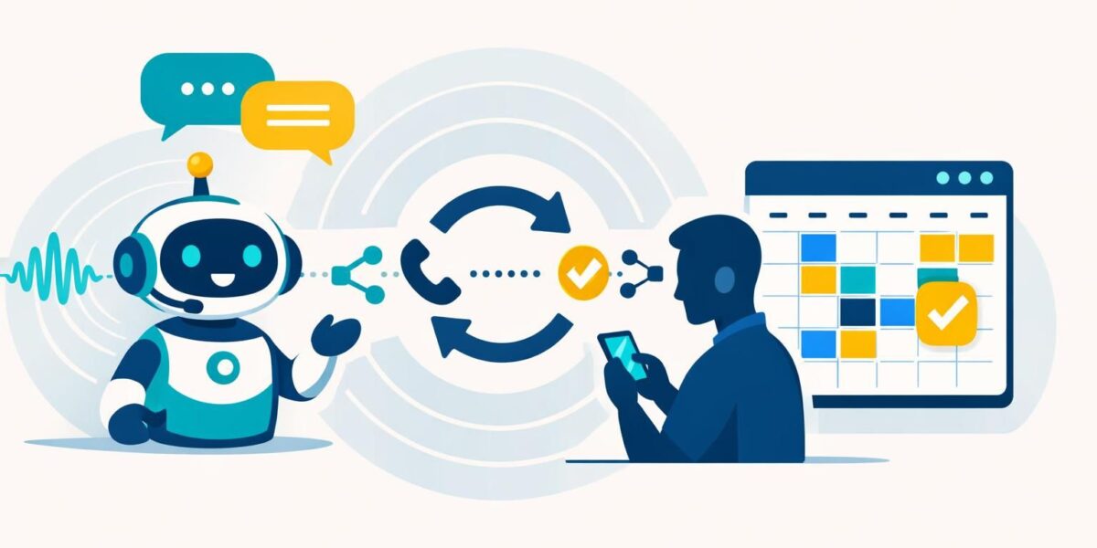 découvrez comment synchroniser automatiquement vos rendez-vous grâce à l'intégration efficace entre callbot et votre agenda, pour une gestion simplifiée et sans erreur.