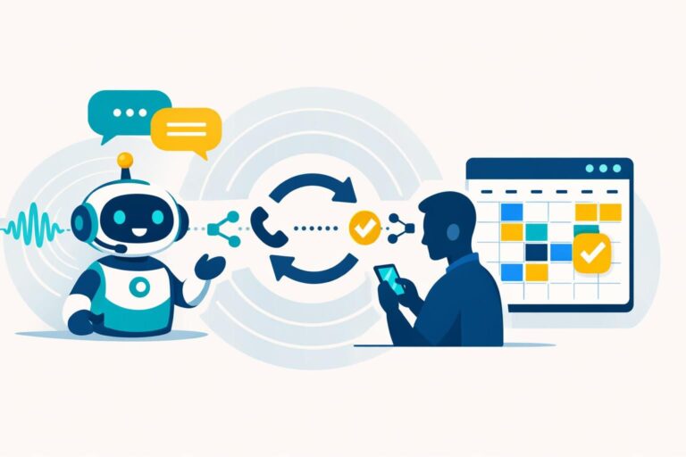 découvrez comment synchroniser automatiquement vos rendez-vous grâce à l'intégration efficace entre callbot et votre agenda, pour une gestion simplifiée et sans erreur.