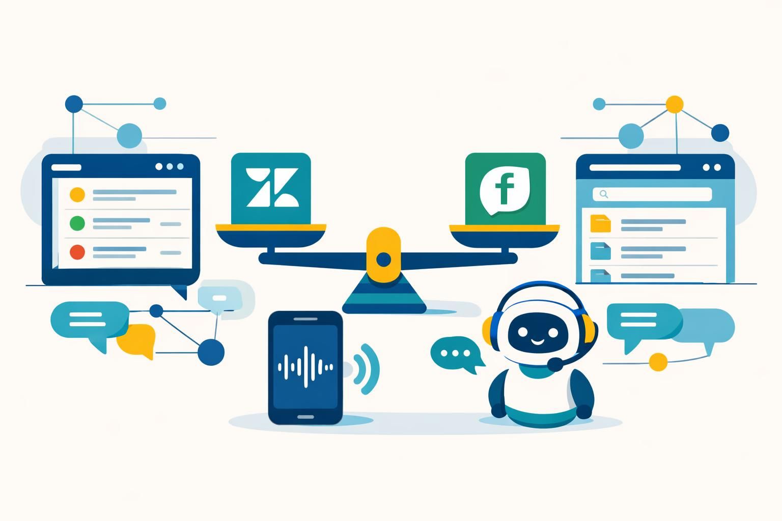 découvrez notre comparatif complet entre zendesk et freshdesk, deux solutions de helpdesk intégrant des callbots pour améliorer la gestion de votre service client.