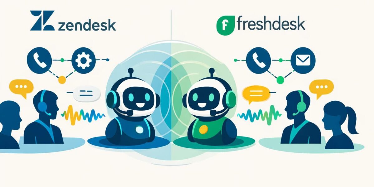découvrez notre comparatif complet entre zendesk et freshdesk, les solutions de helpdesk intégrant des callbots pour optimiser votre support client.