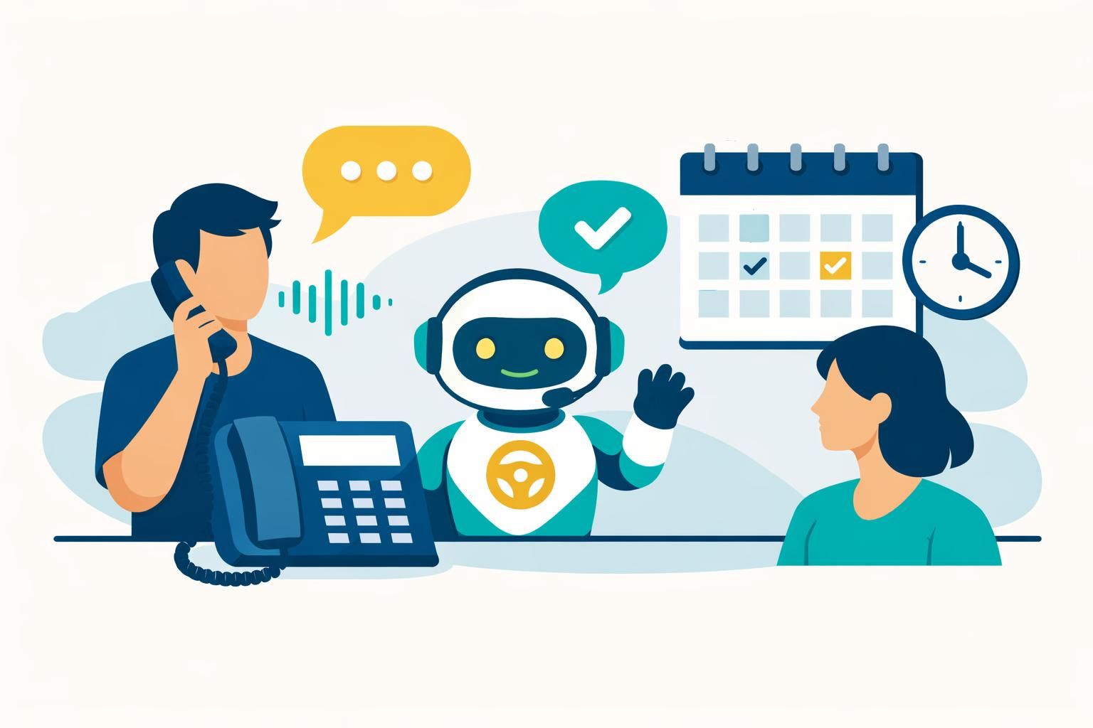 callbot auto-école : optimisez la gestion de vos rendez-vous permis et obtenez toutes les informations nécessaires grâce à notre assistant intelligent.