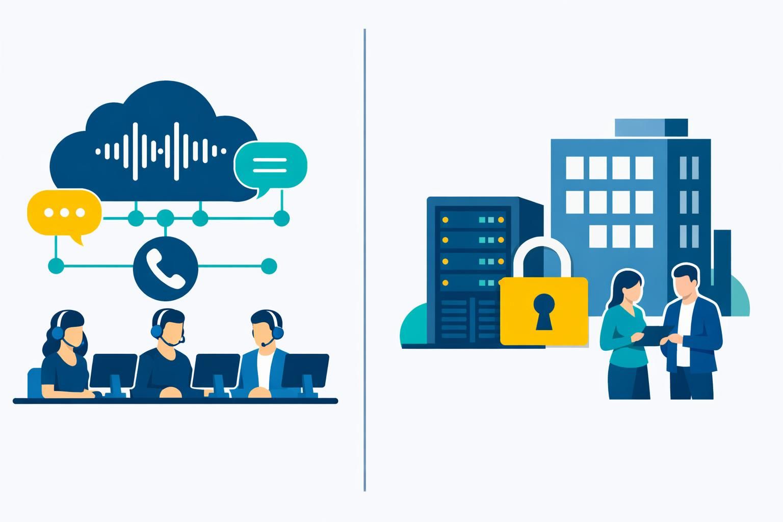 découvrez les avantages et inconvénients des solutions callbot cloud et on-premise en 2026 pour choisir la meilleure option adaptée à vos besoins.