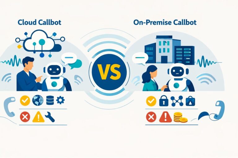 découvrez les avantages et inconvénients des solutions callbot cloud et on-premise en 2026 pour choisir la meilleure option adaptée à vos besoins professionnels.