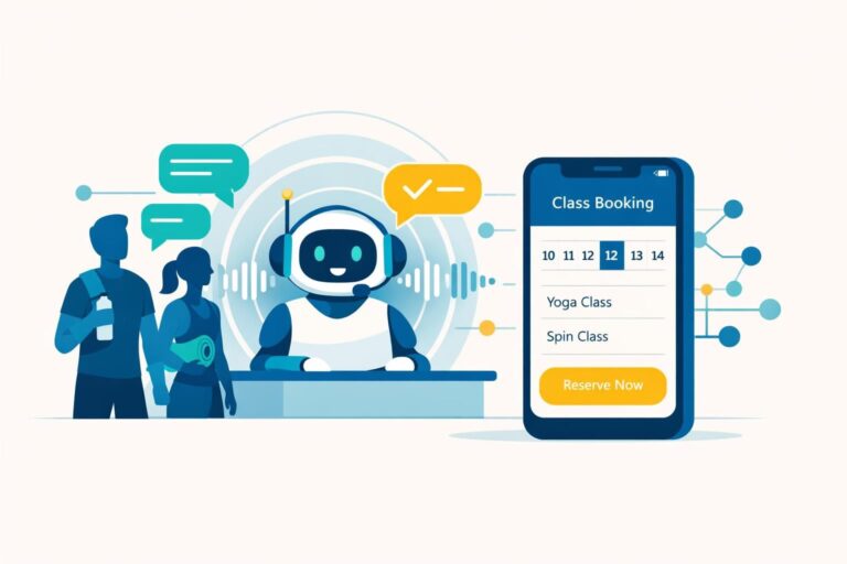 découvrez notre callbot dédié aux salles de sport pour faciliter vos inscriptions et réservations de cours rapidement et simplement.
