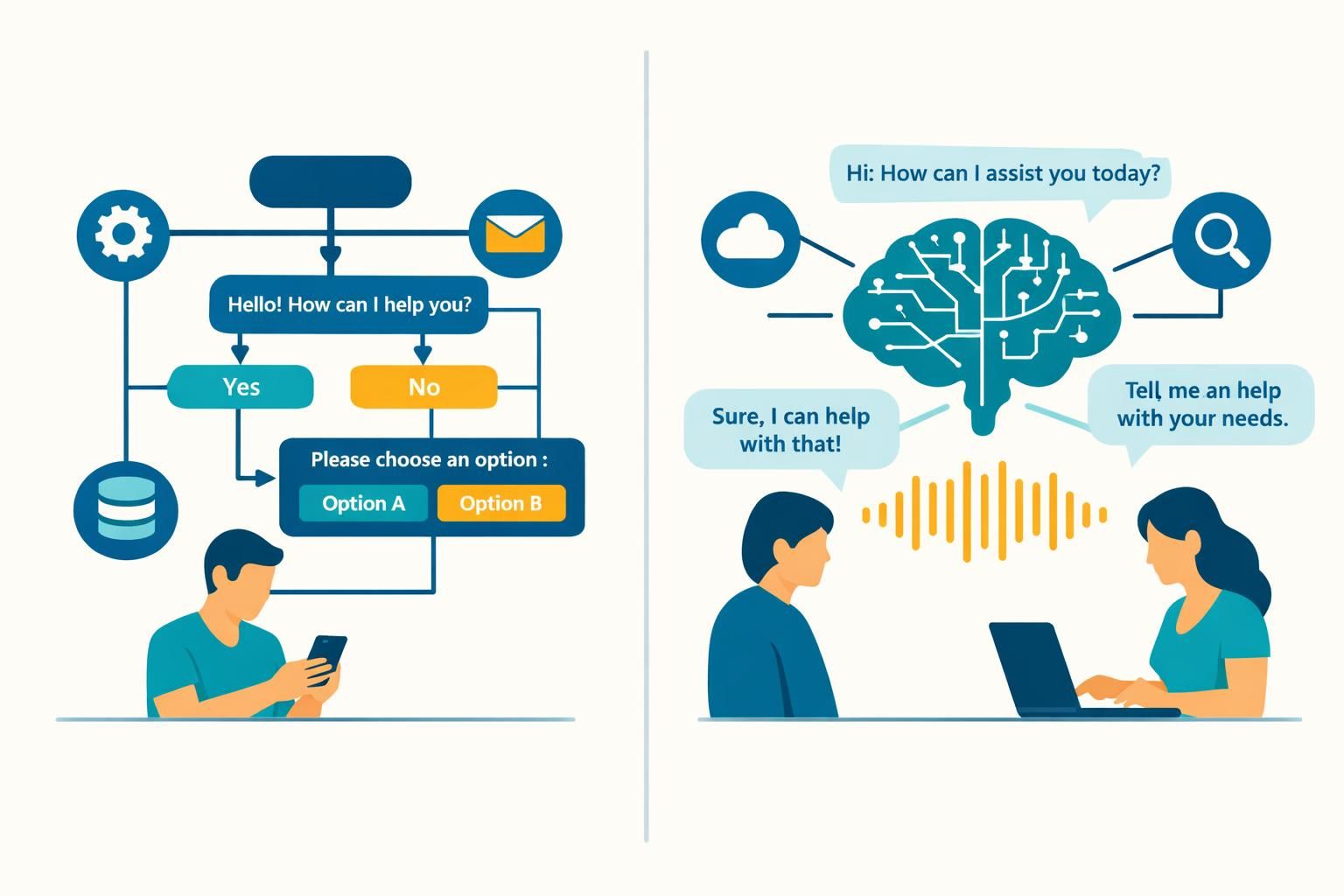 découvrez les différences entre chatbot ia et chatbot scriptée pour choisir l'approche la mieux adaptée à vos besoins en automatisation de la relation client.
