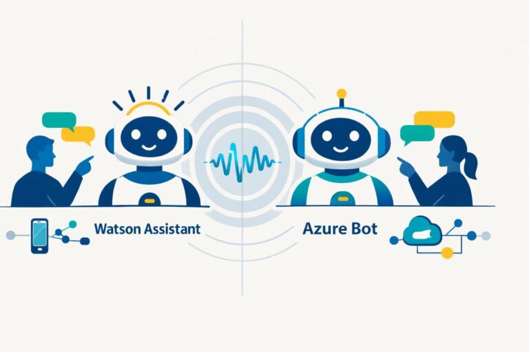 découvrez un comparatif détaillé entre watson assistant et azure bot, deux solutions d'ia conversationnelles pour améliorer l'engagement client et automatiser les interactions.