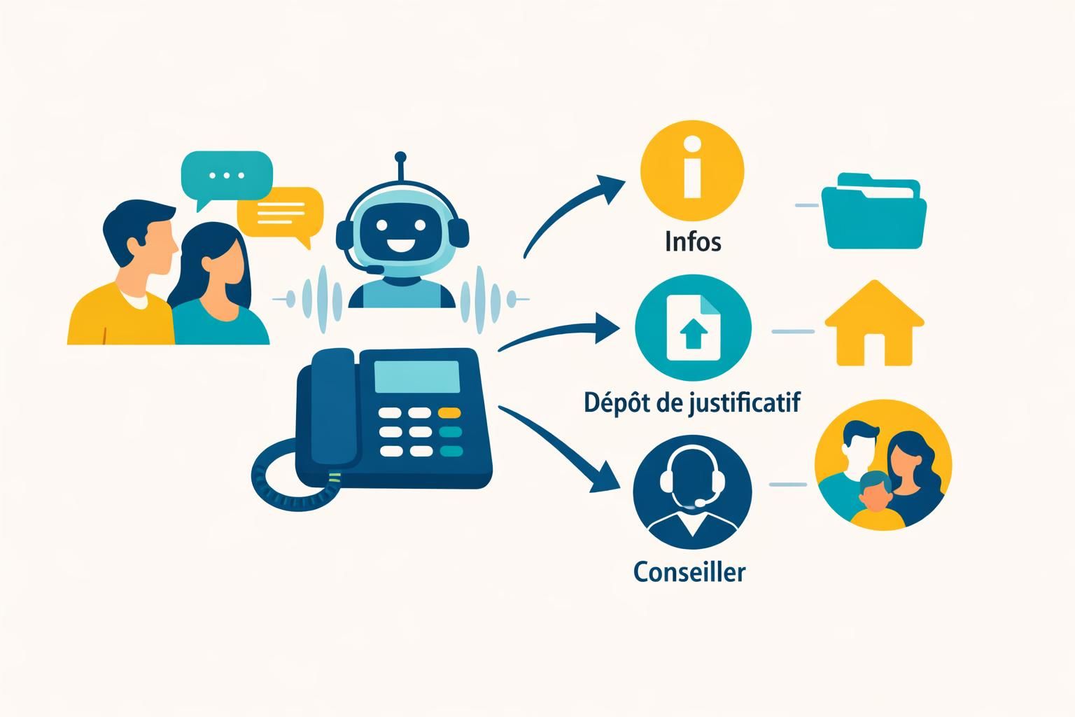 découvrez le callbot caf, une solution innovante pour automatiser la gestion des demandes des allocataires, offrant un service rapide et efficace 24h/24.
