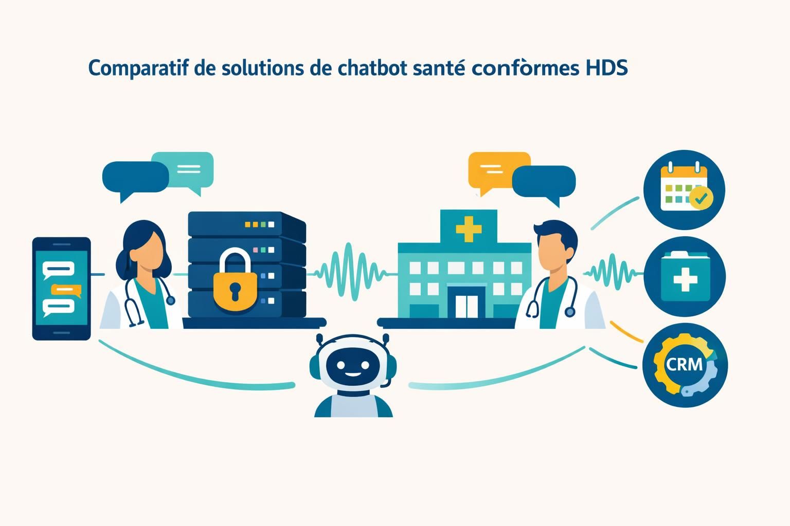 découvrez notre comparatif 2026 des chatbots santé conformes aux normes hds pour choisir la solution la mieux adaptée à vos besoins.