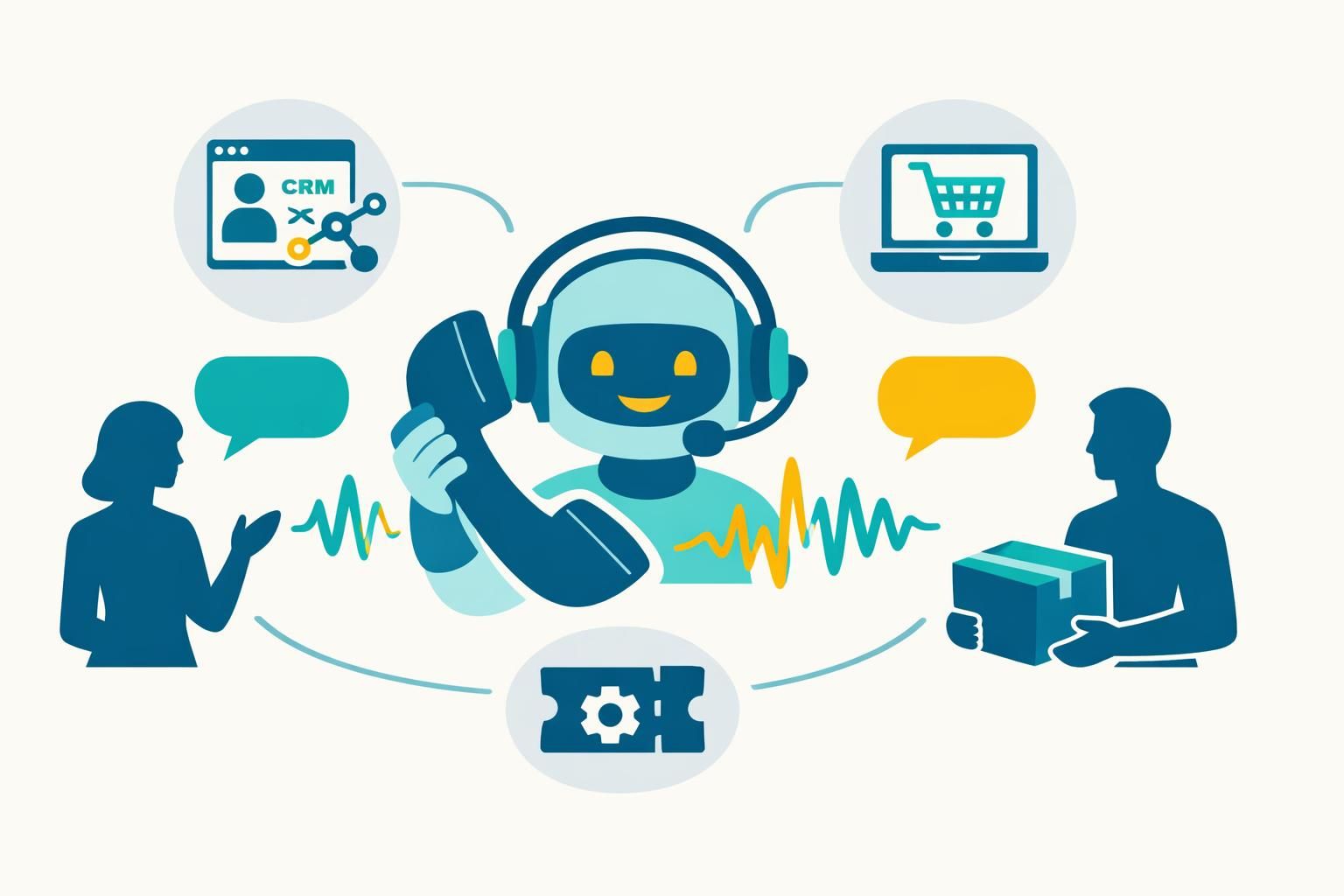 optimisez votre service après-vente avec notre callbot automatisé, conçu pour gérer efficacement les retours et améliorer la satisfaction client.