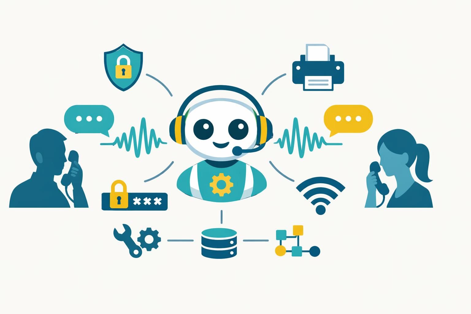 découvrez notre callbot support informatique, une solution de dépannage technique automatisé pour une assistance rapide et efficace 24/7.