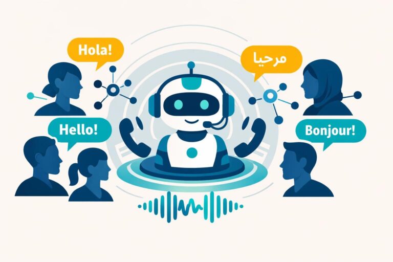 découvrez notre callbot multilingue capable de gérer plusieurs langues simultanément, optimisant ainsi la communication client avec un seul agent intelligent.