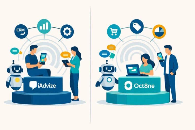 découvrez notre comparatif complet entre iadvize et oct8ne, deux solutions de chat commerce pour améliorer l'engagement client et booster vos ventes en ligne.