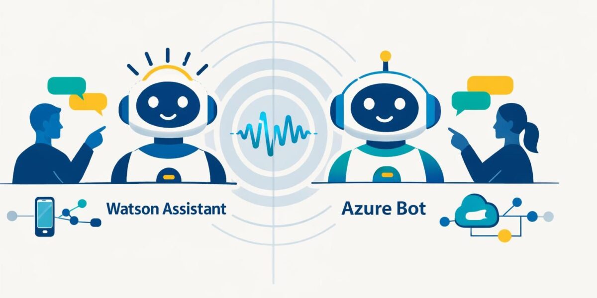 découvrez un comparatif détaillé entre watson assistant et azure bot, deux solutions d'ia conversationnelles pour améliorer l'engagement client et automatiser les interactions.